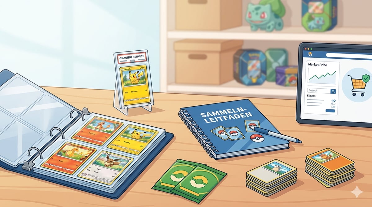 Pokémon Karten sammeln 2026: 10 Anfänger-Tipps & Tracker