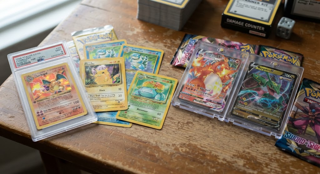 Vintage vs. Modern Pokémon-Karten: Warum Altkarten Gewinnen