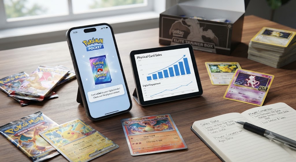 Pokémon TCG Pocket und physische Karten: Hilft das digitale Spiel dem Wert Ihrer Sammlung? (2026) + Kostenloser Tracker